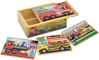 Vehicle Puzzles in a Box