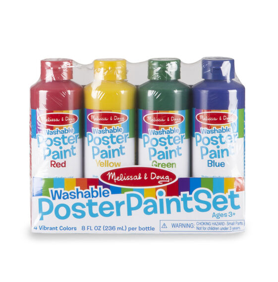 Poster Paint 4pk