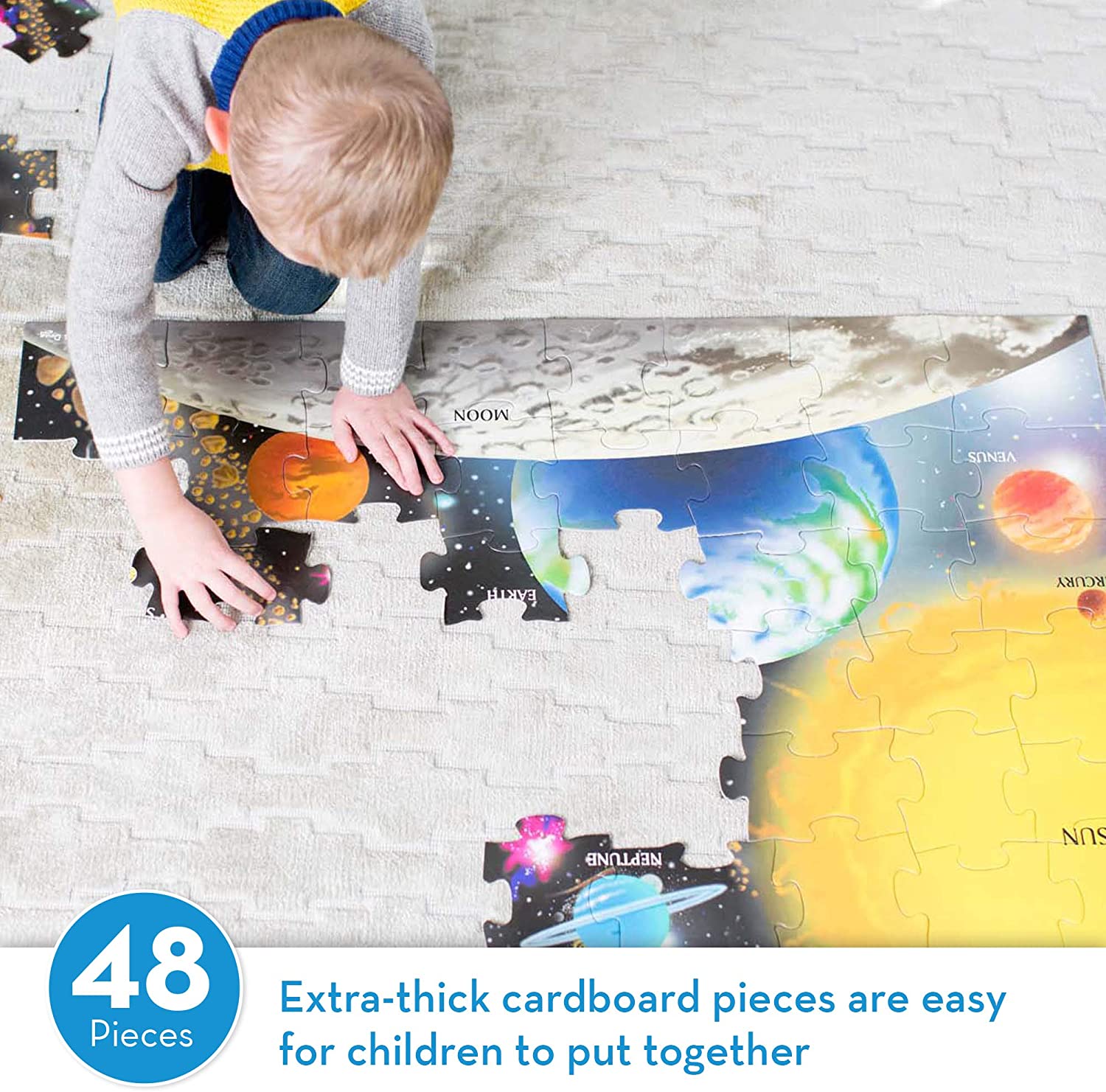 Floor Puzzle Solar System