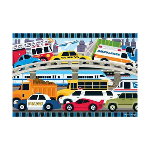 Traffic Jam Floor Puzzle