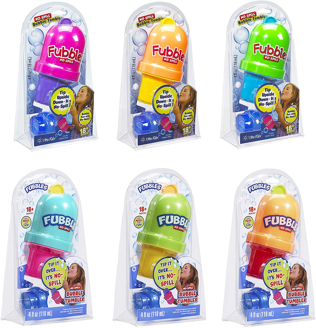 Fubbles No Spill Bubble Tumbler