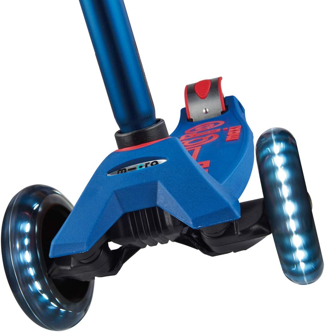 Maxi Dlx Led Blue Scooter