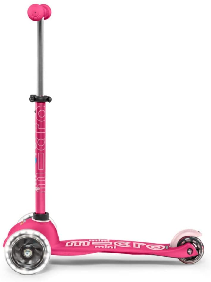 Mini Dlx Led Pink Scooter