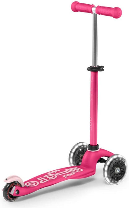 Mini Dlx Led Pink Scooter
