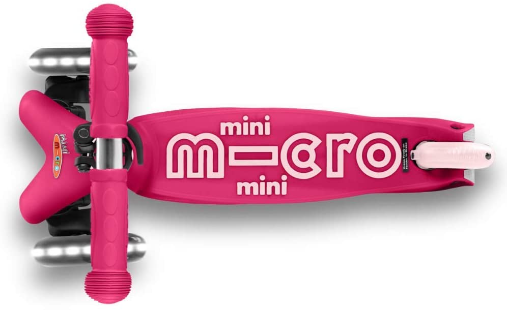 Mini Dlx Led Pink Scooter