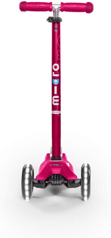 Maxi Dlx Led Pink Scooter