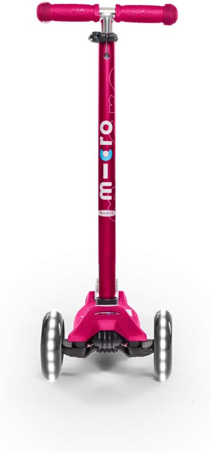 Maxi Dlx Led Pink Scooter