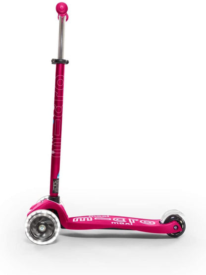 Maxi Dlx Led Pink Scooter