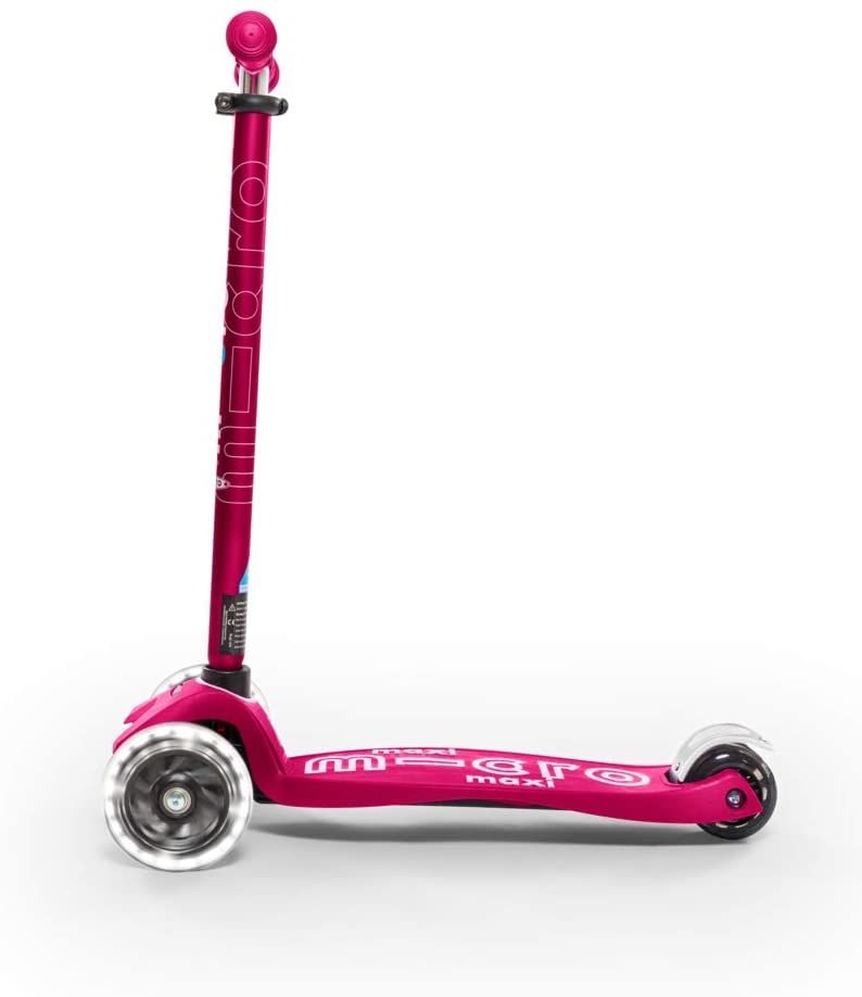 Maxi Dlx Led Pink Scooter