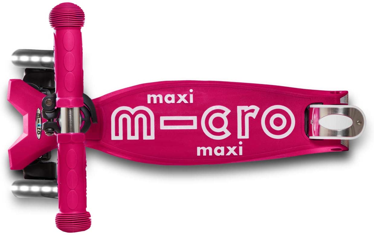 Maxi Dlx Led Pink Scooter