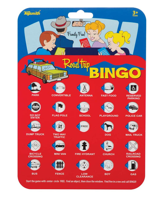 Road Trip Bingo Travel