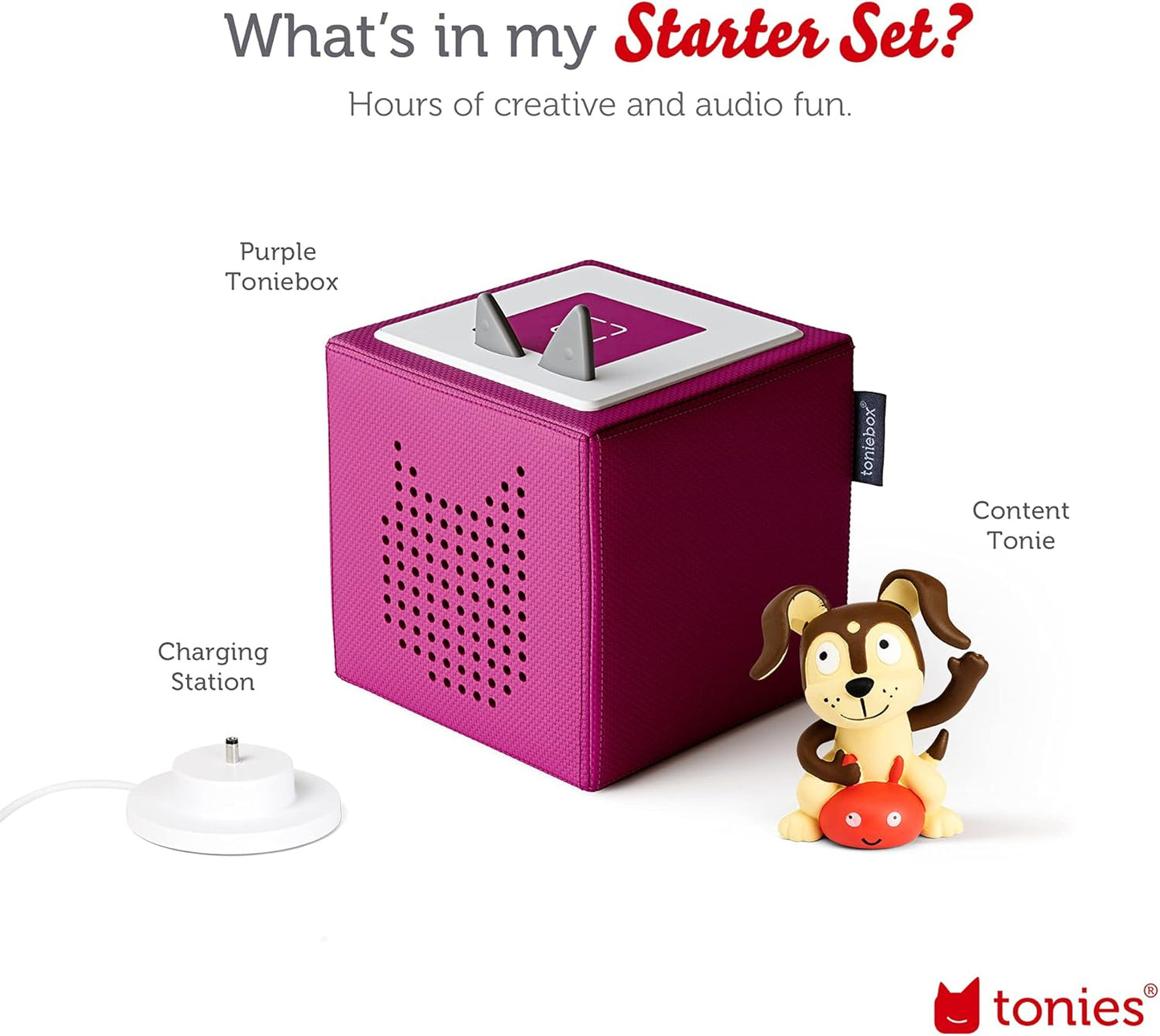 Toniebox Purple Puppy