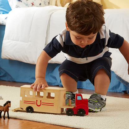 Horse Carrier Play Set