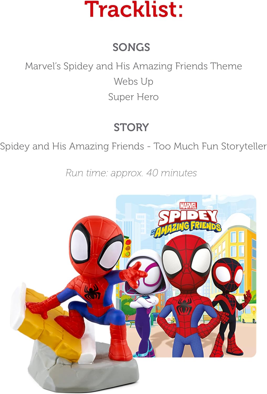 Tonie Marvel Spidey