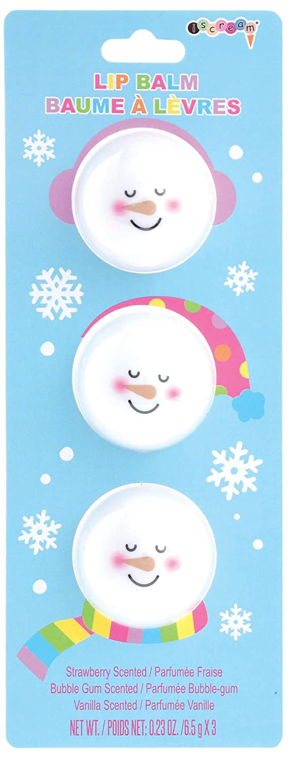 Snowman Lip Balm Set