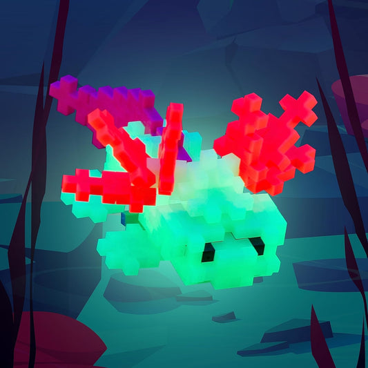 Plus Plus Axolotl Tube