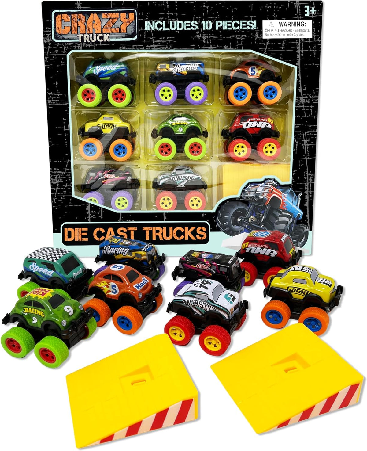 Die Cast Pull Back Trucks