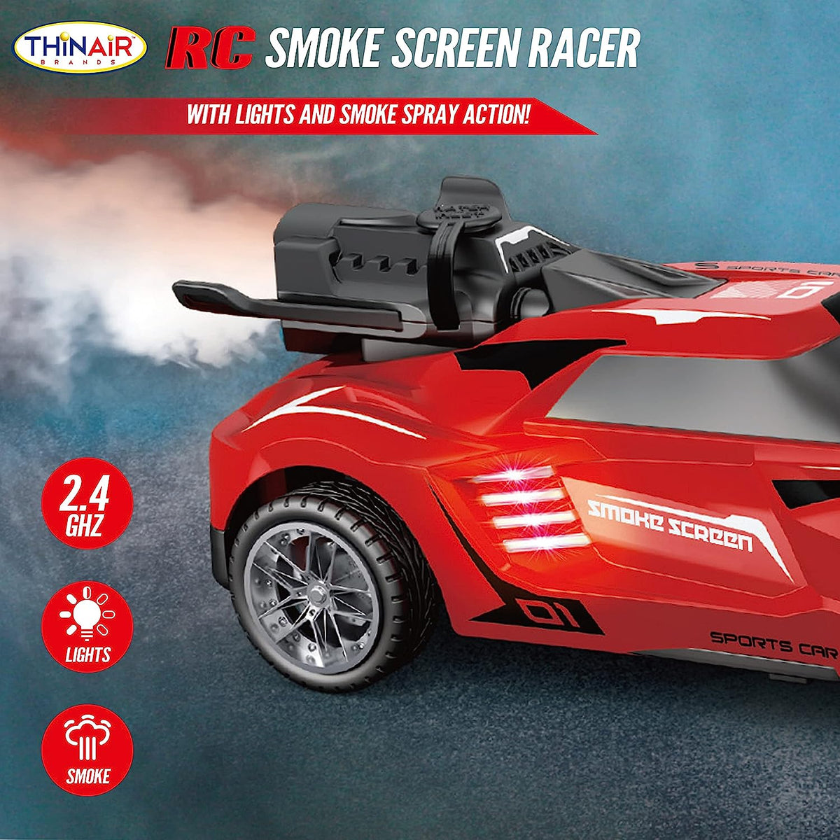 Smoke Screen Racer Red