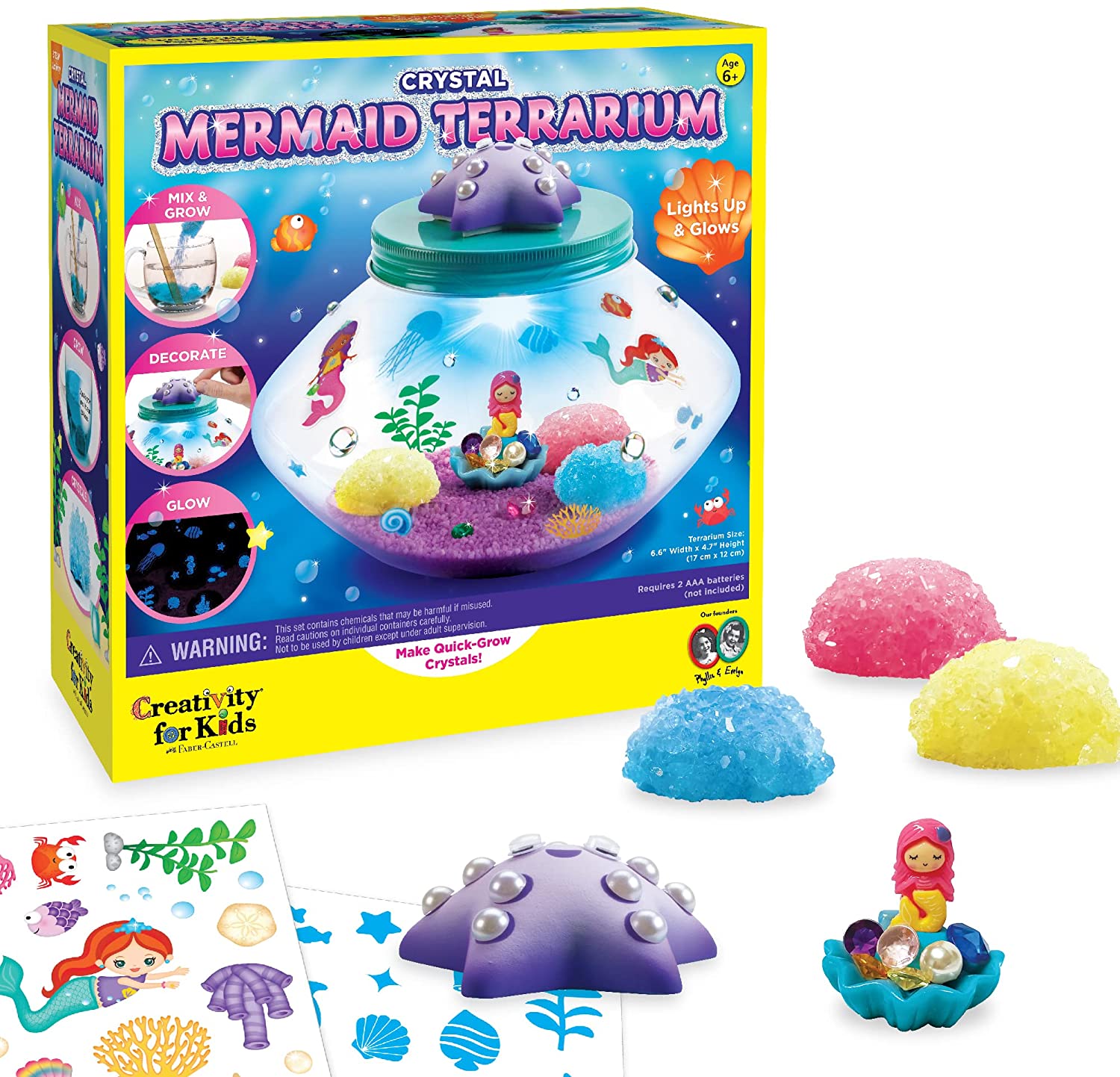 Terrarium Mermaid Crystal