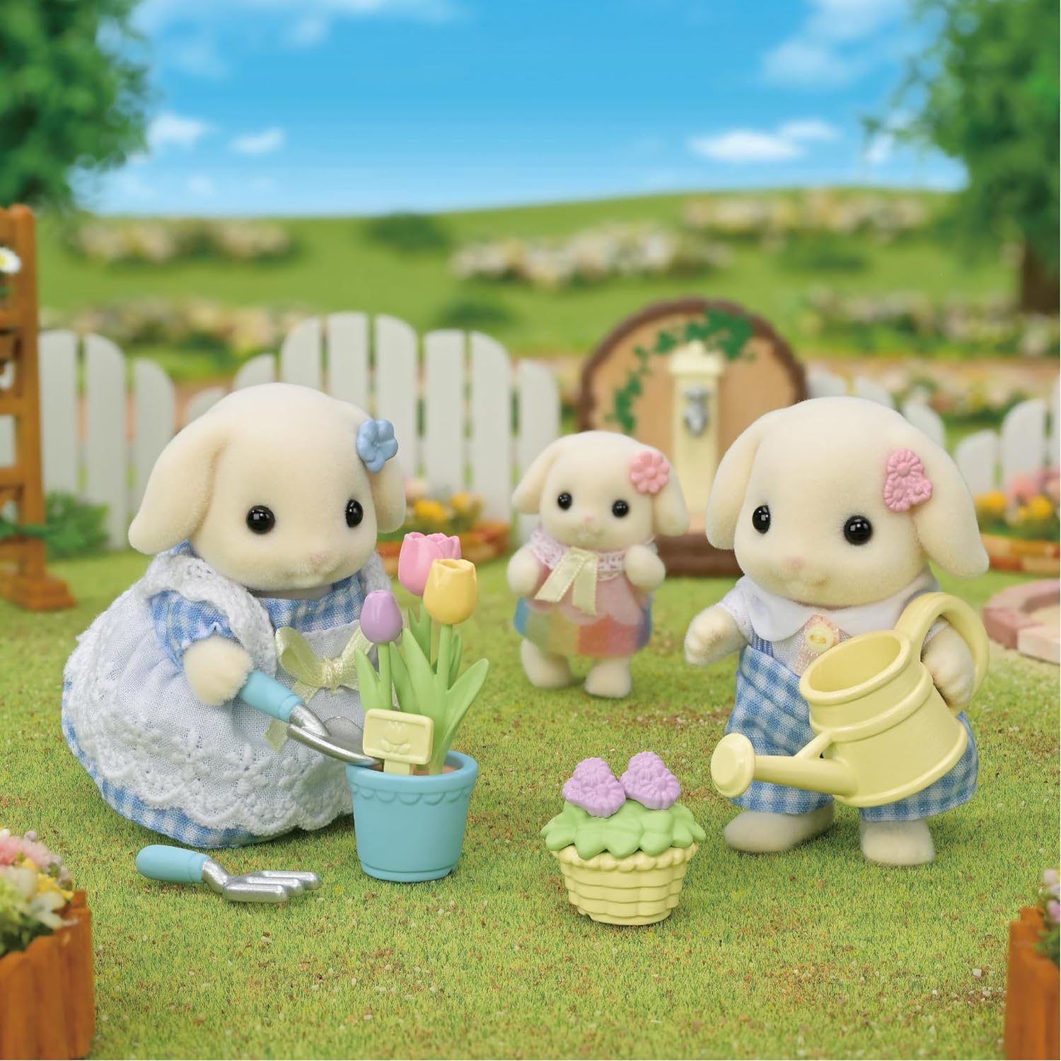 Calico Blossom Garden Set