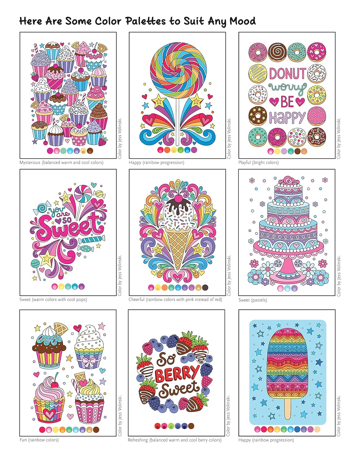 Notebook Doodles Sweets