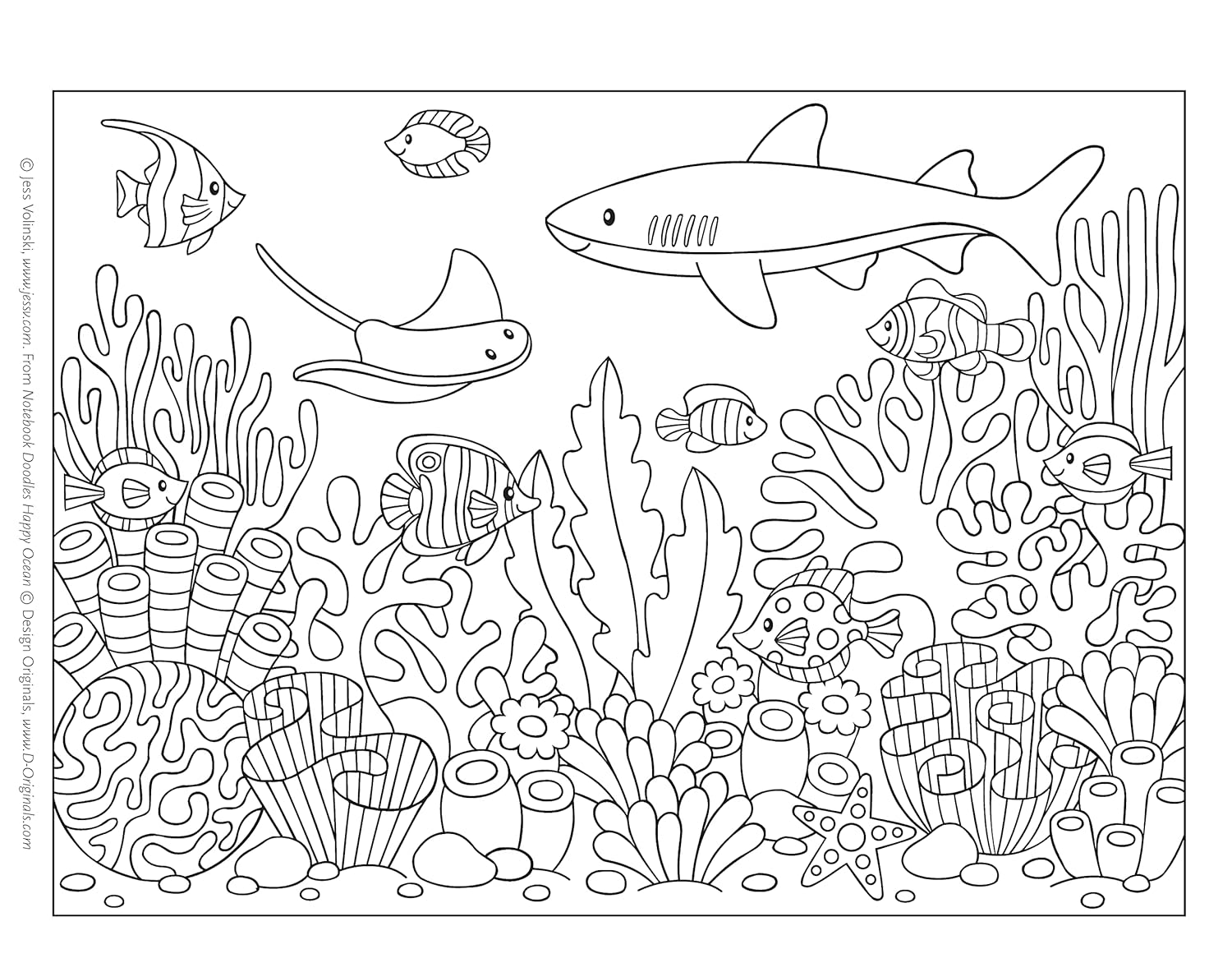 Happy Ocean Notebook