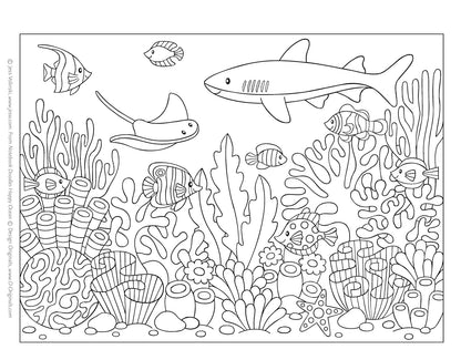 Happy Ocean Notebook