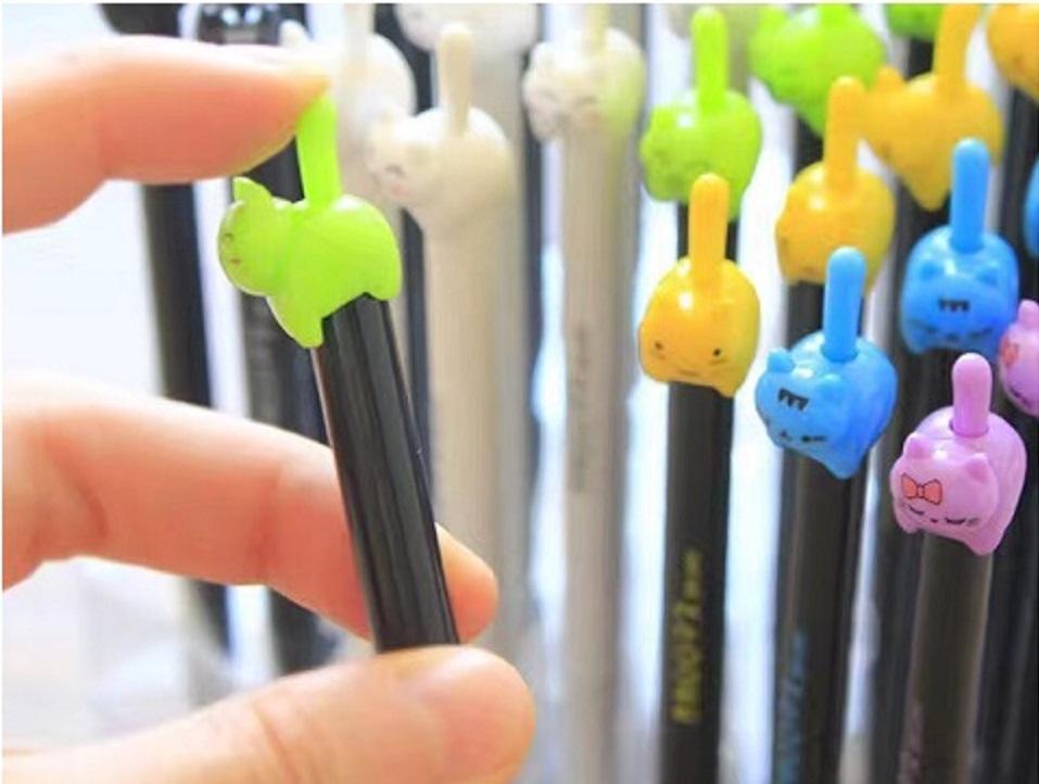 Cat Gel Pen Retractable