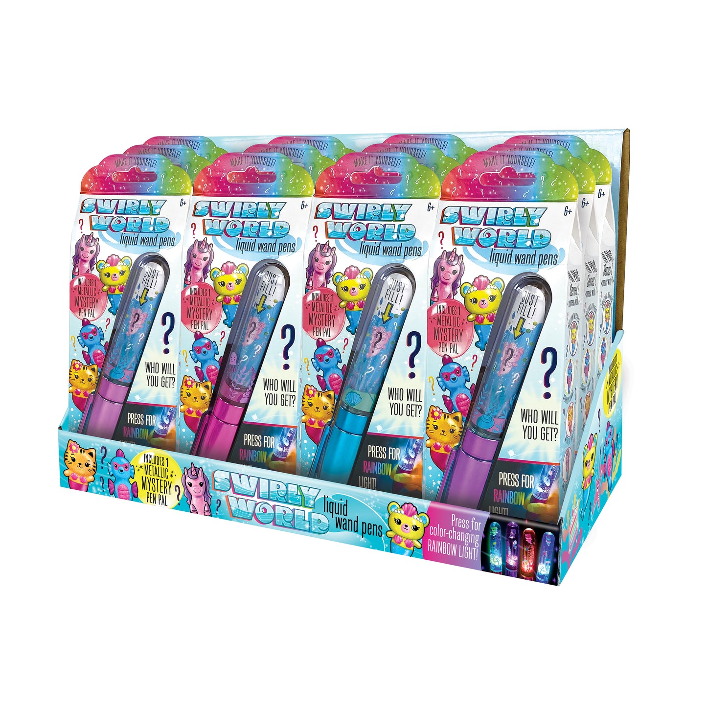 Swirly World Pen Blind