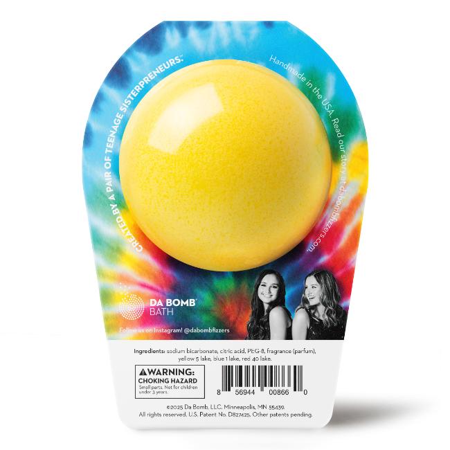 Tie Dye Bath Bomb Yellow