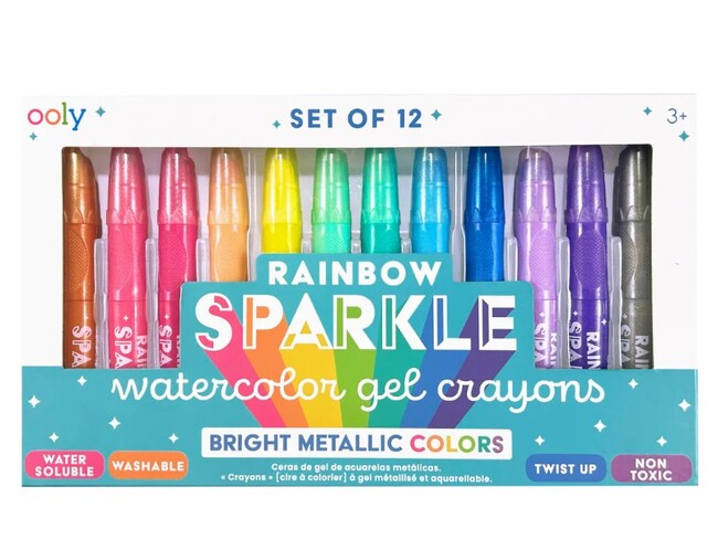 Rainbow Sparkle Gel