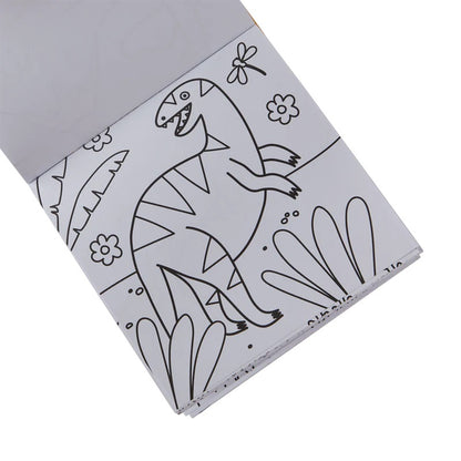 Carry Along Coloring Book Set Dinoland