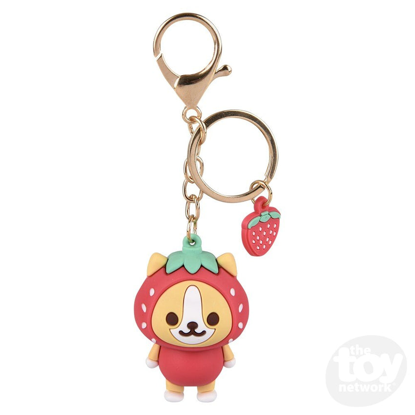 Kawaii Animal Fruit Friends Clip