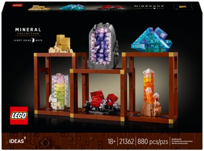 Legogö¼-½ Ideas Mineral Collection