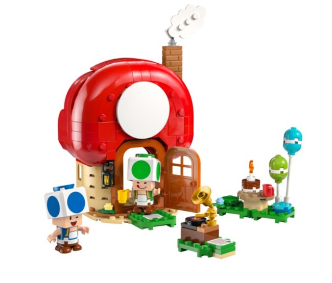 Legogö¼-½ Super Mario Party at Toad's House