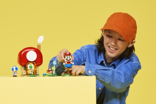Legogö¼-½ Super Mario Party at Toad's House