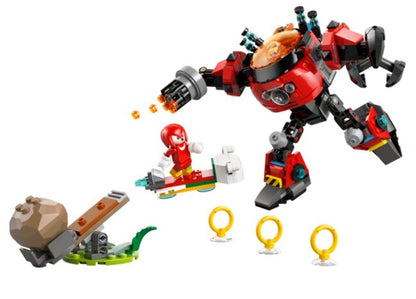 Legogö¼-½ Knuckles Vs. Dr. Eggman Egg Crusher Mech