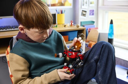 Legogö¼-½ Knuckles Vs. Dr. Eggman Egg Crusher Mech