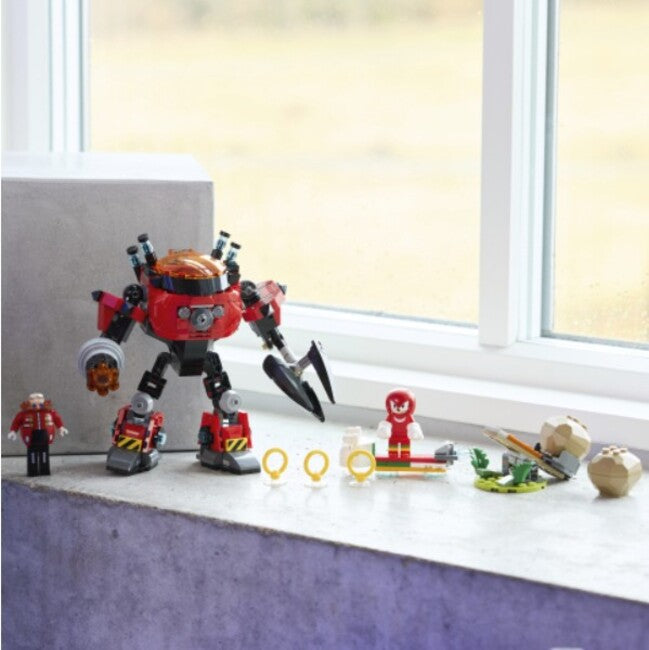 Legogö¼-½ Knuckles Vs. Dr. Eggman Egg Crusher Mech