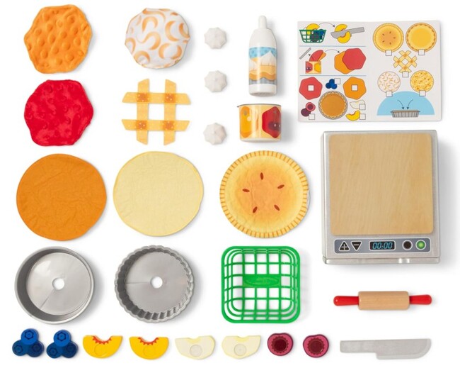 Doughlicious Make and Bake Pies Play  Set