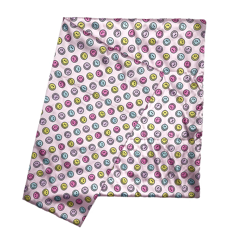Satin Smiley Pillowcase