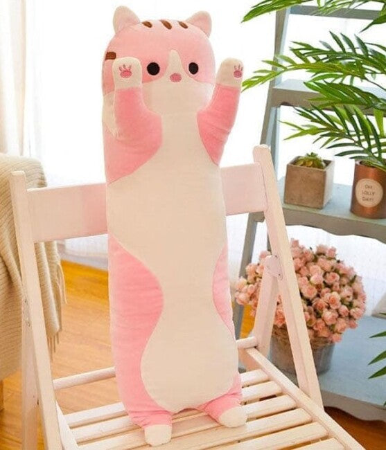 Long Pink Tabby Cat