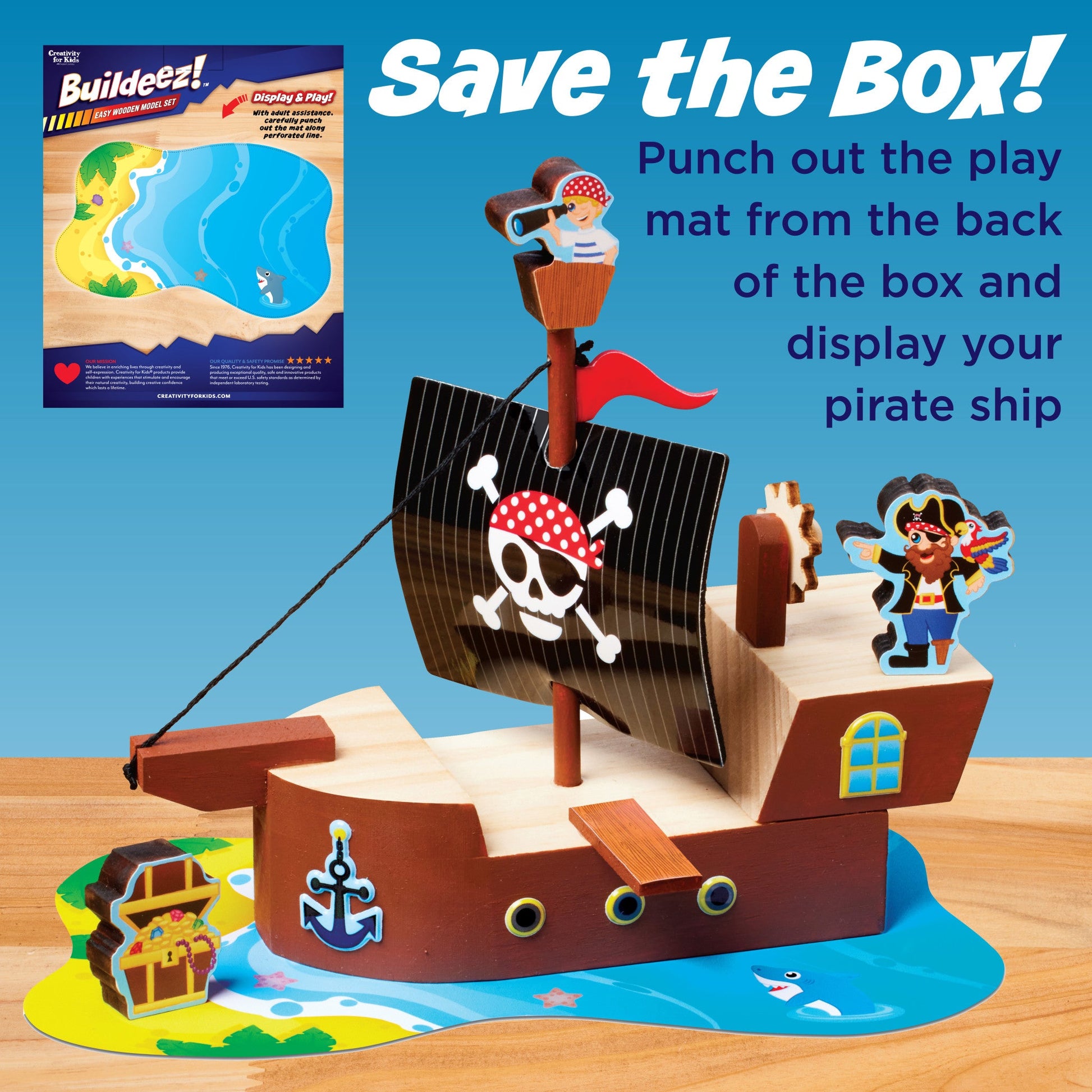 Buildeez Pirate Ship