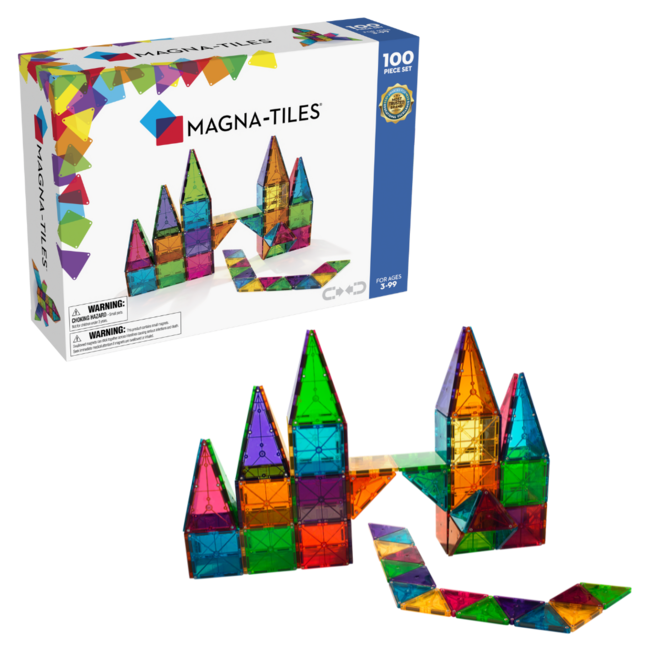 Magna Tiles Clear 100 Pc