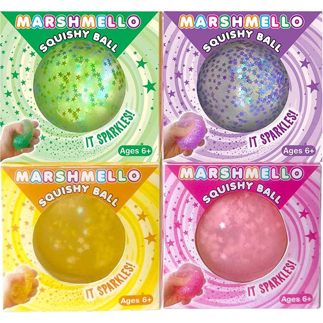 Squishy Ball Marshml Sprk